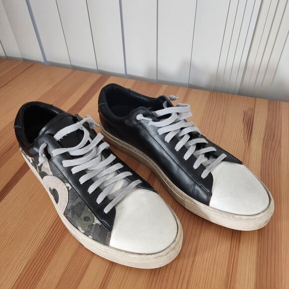 Oliver Cabell Low 1 Camo Sneakers - Picture 2 of 11